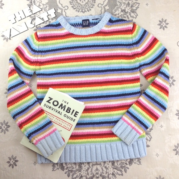 gap rainbow jumper